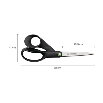 Ψαλίδι γενικής χρήσης Functional Form 21 cm - Μάυρο - Fiskars
