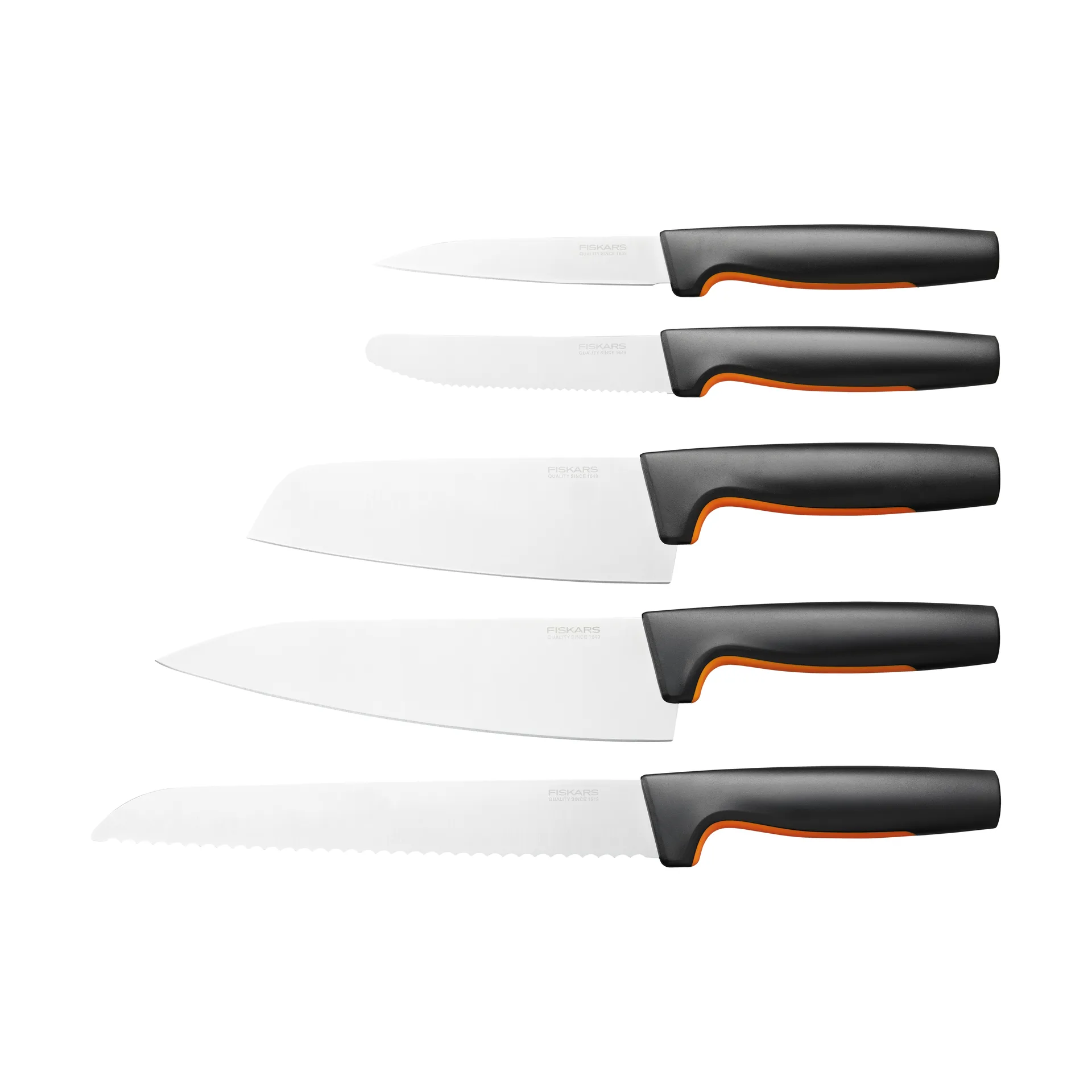 Functional Form σετ μαχαιριών μεγάλο, 5 τεμάχια Fiskars