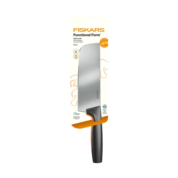 Functional Form nakiri μαχαίρι - Ανοξείδωτο ατσάλι - Fiskars
