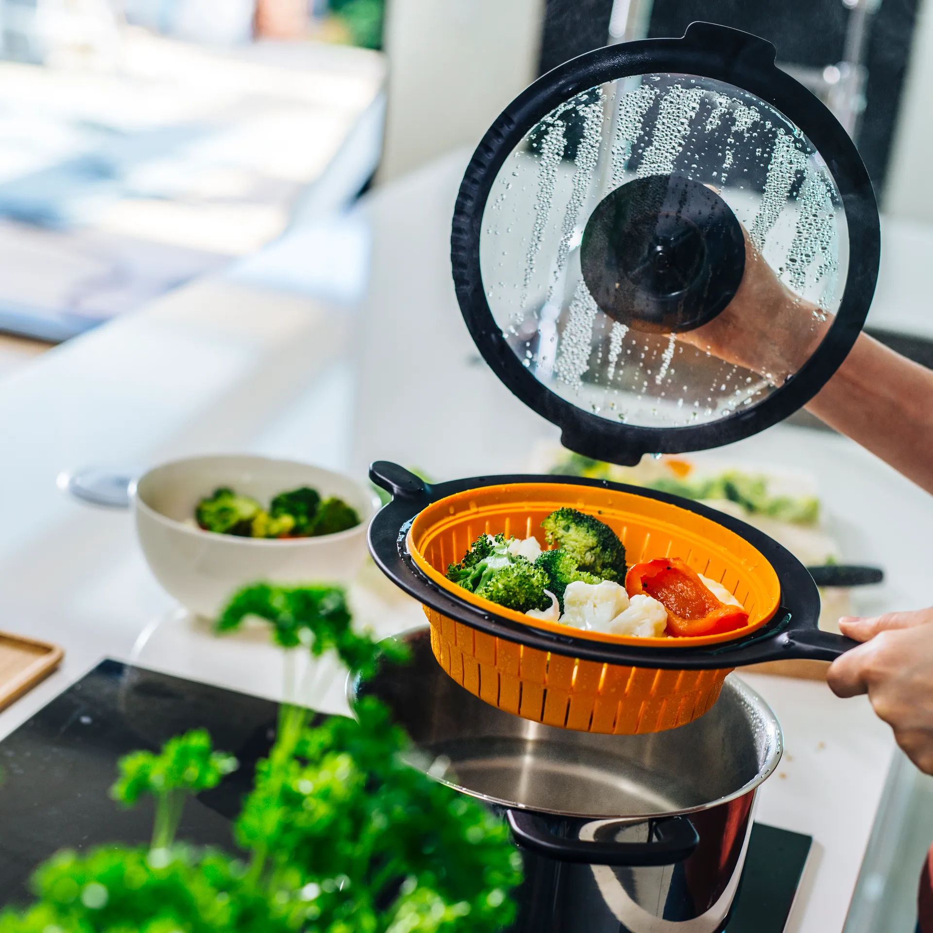 Functional Form σουρωτήρι, Μαύρο Fiskars