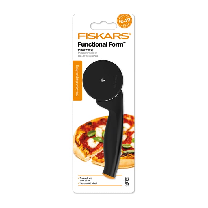 Functional Form κόφτης πίτσας, Μαύρο Fiskars