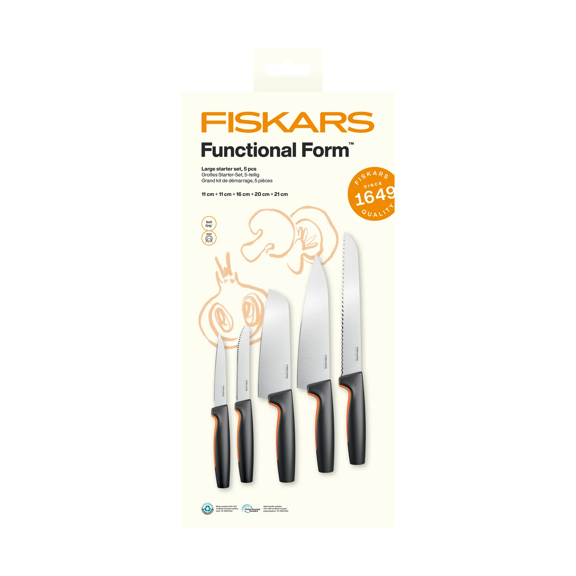 Functional Form σετ μαχαιριών, Μεγάλο Fiskars