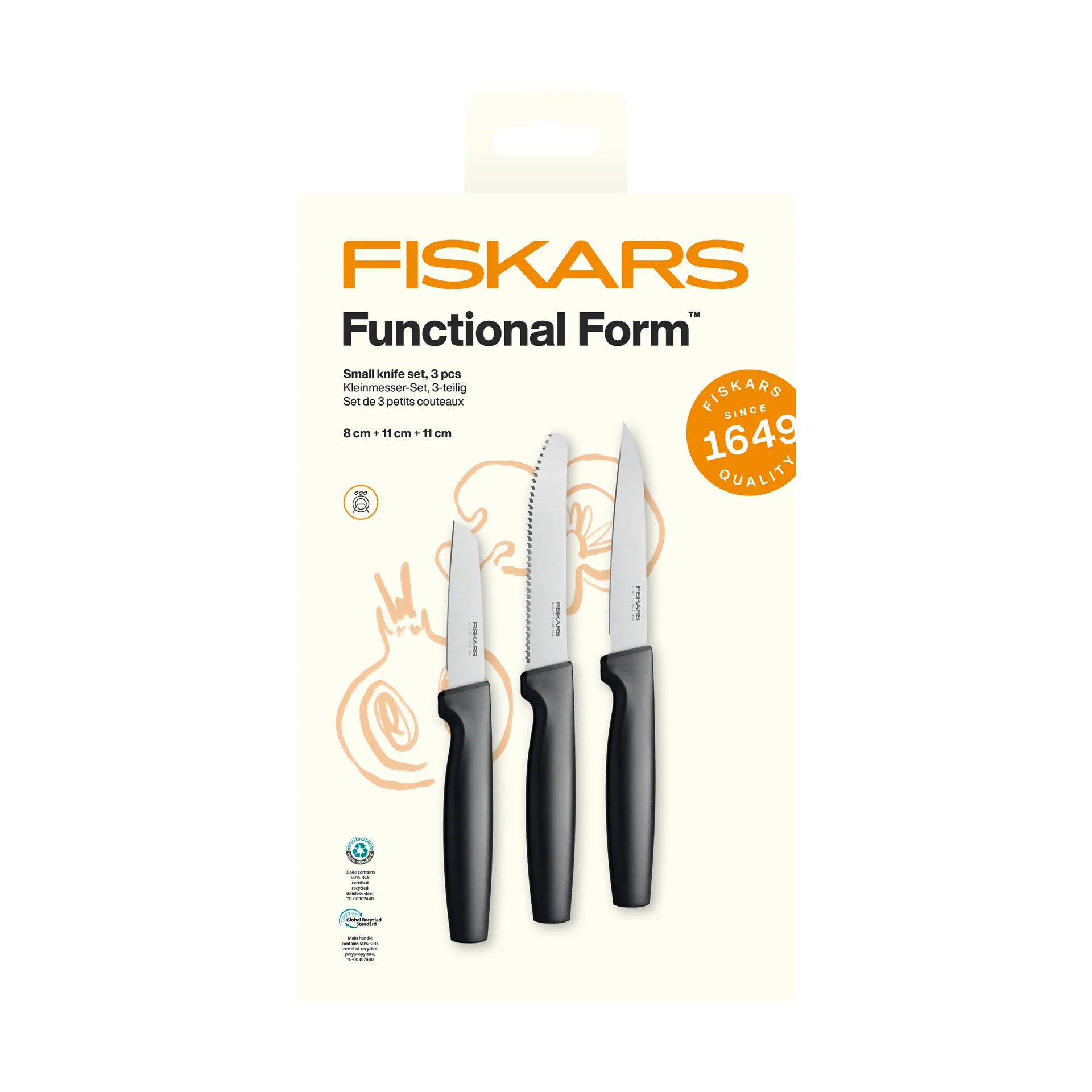 Functional Form σετ μαχαιριών, Μικρό Fiskars