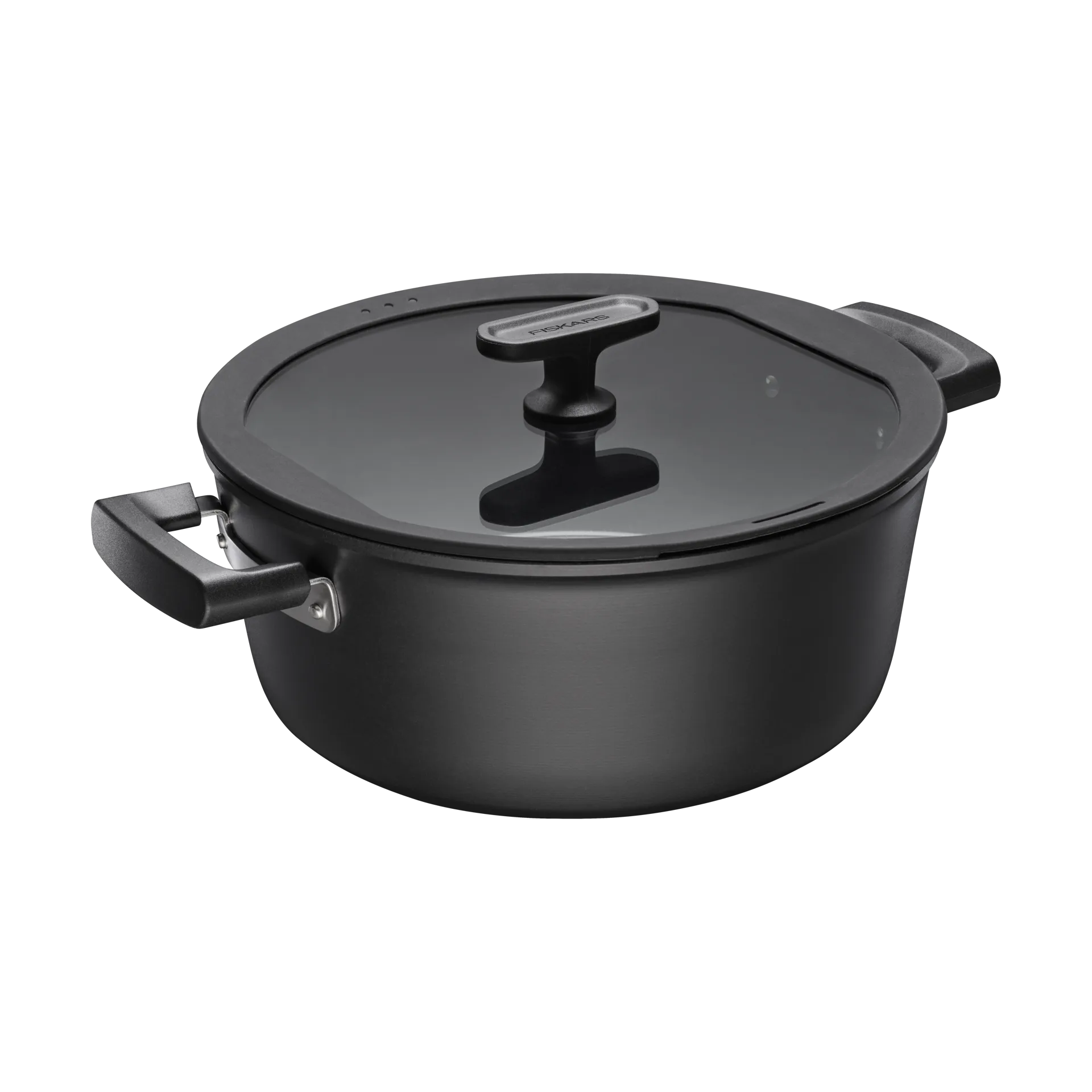 Hard Face κατσαρόλα με καπάκι Ceratec Superior, 5 λίτρα Fiskars