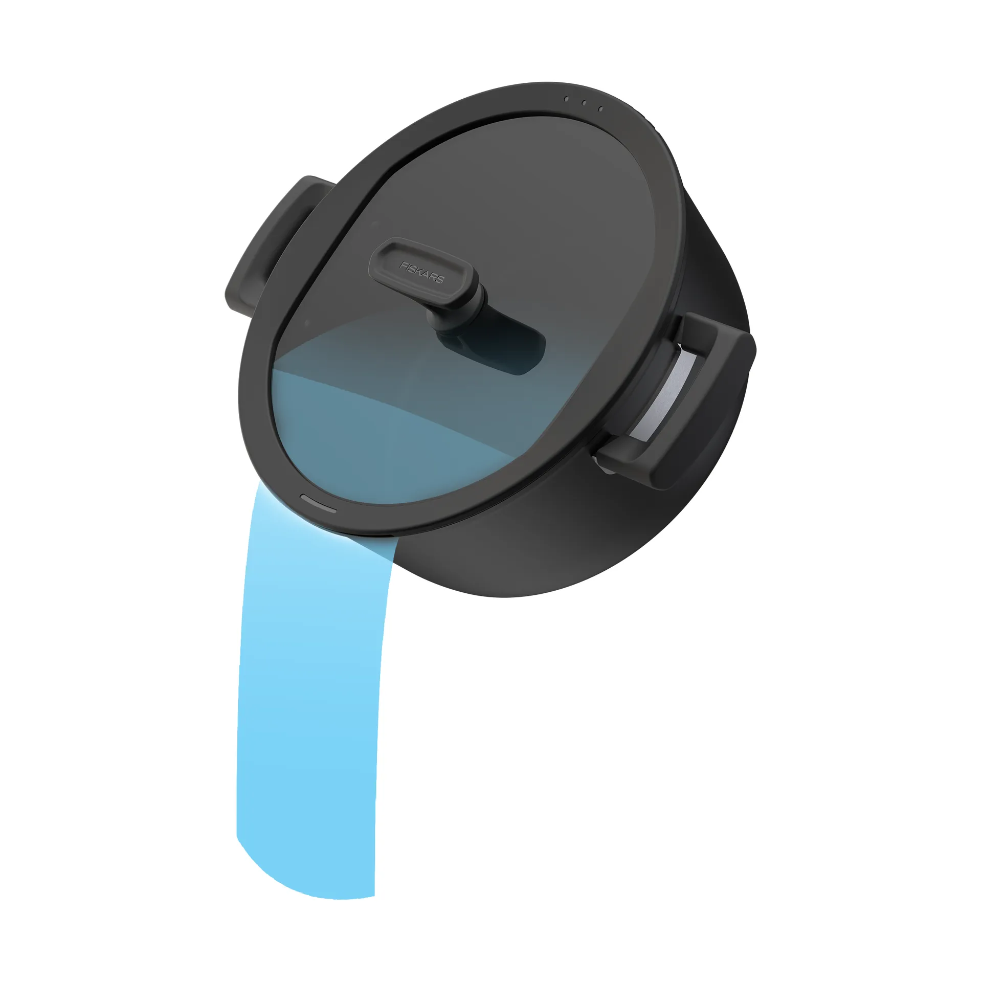 Hard Face κατσαρόλα με καπάκι Ceratec Superior, 5 λίτρα Fiskars