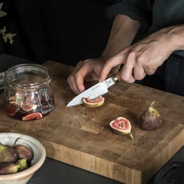 Norden μαχαίρι σεφ + μαχαίρι λαχανικών σετ μαχαιριών 2 τεμαχίων - Ανοξείδωτο ατσάλι-σημύδα - Fiskars