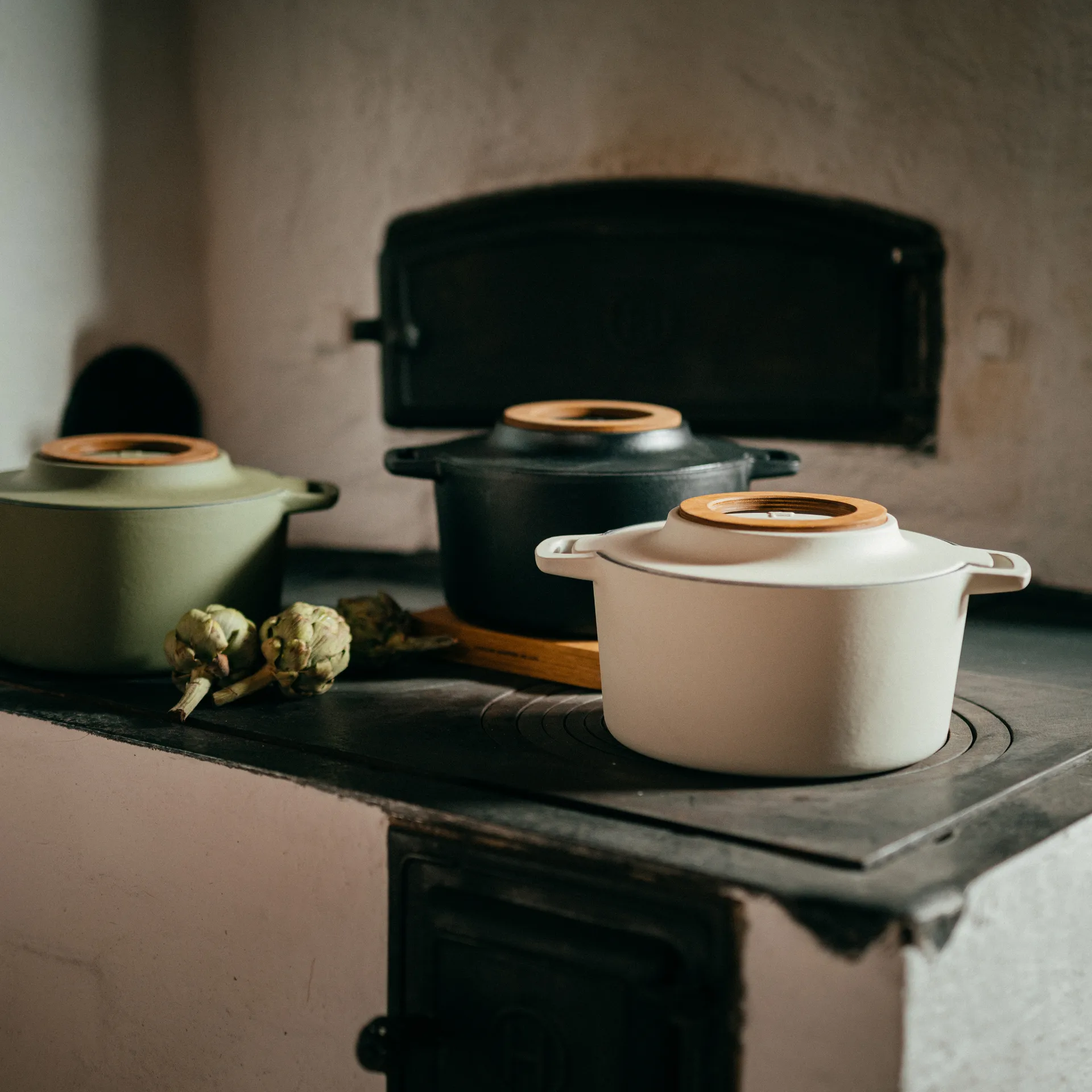 Norden κατσαρόλα από χυτοσίδηρο σημύδα, 4 λίτρα Fiskars