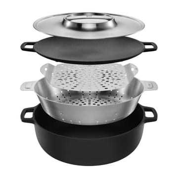 Norden Grill Chef 3-σε-1 κουτί γκριλ - Διάμετρος 30 εκατοστά - Fiskars