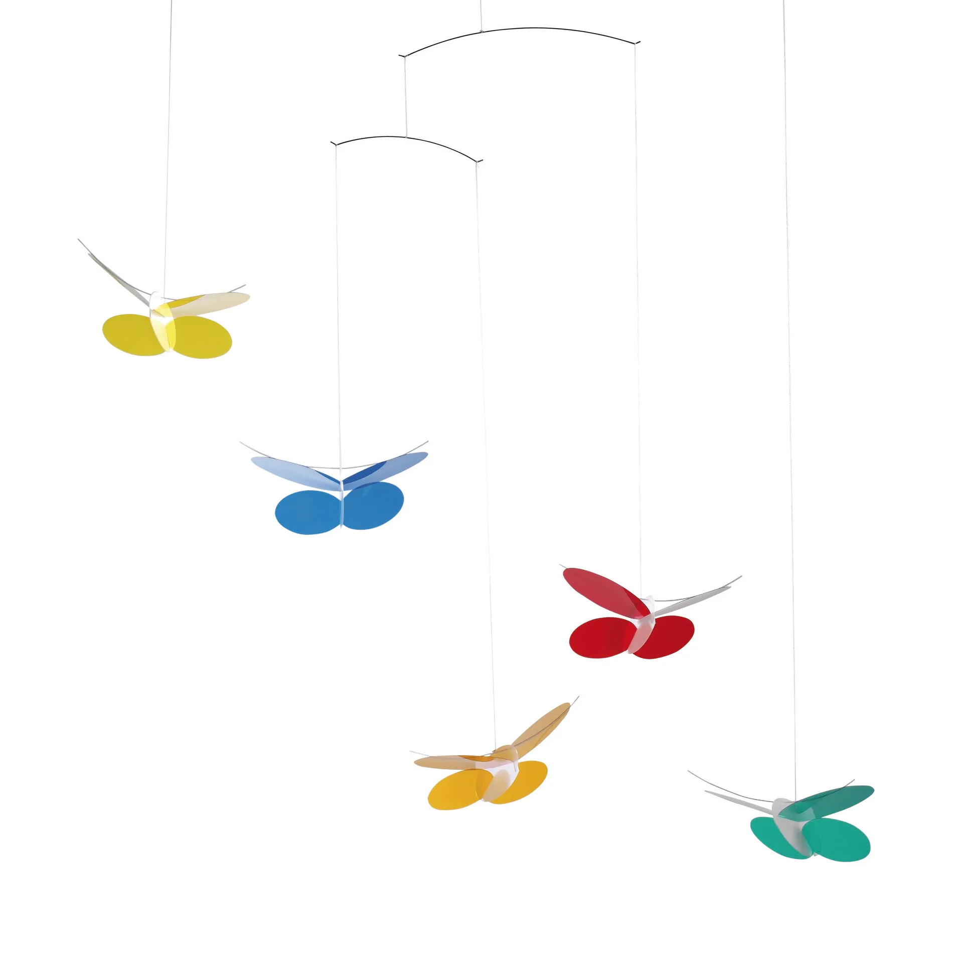 Butterflies μόμπιλε, πολύχρωμο Flensted Mobiles
