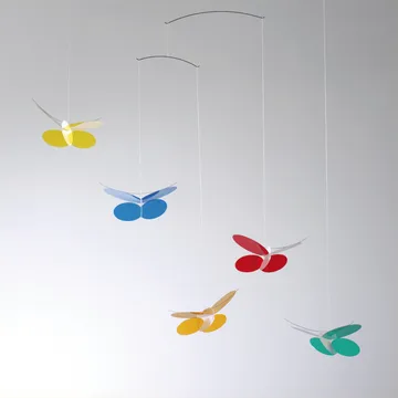 Butterflies μόμπιλε - πολύχρωμο - Flensted Mobiles