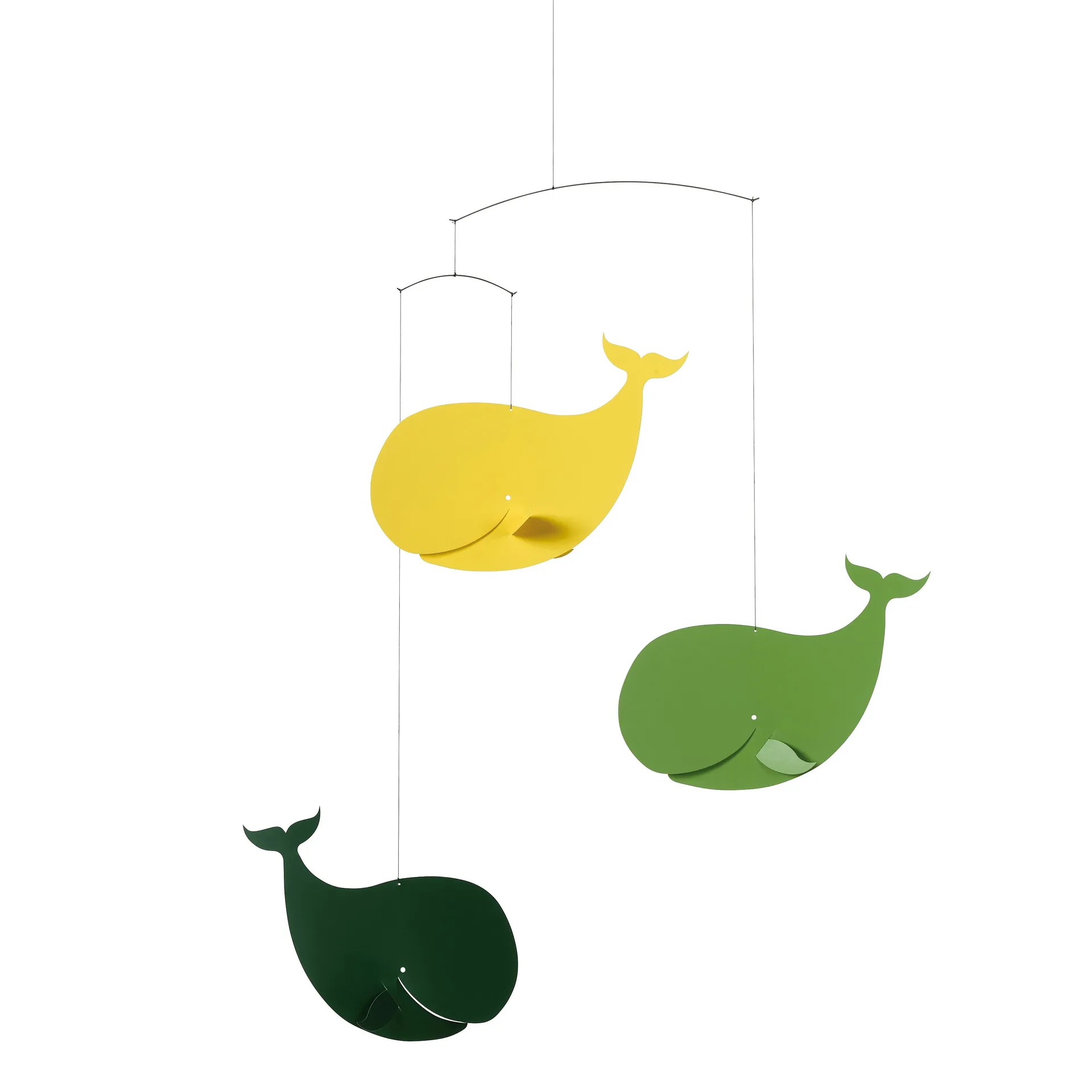 Happy Whales μόμπιλε, πολύχρωμο Flensted Mobiles
