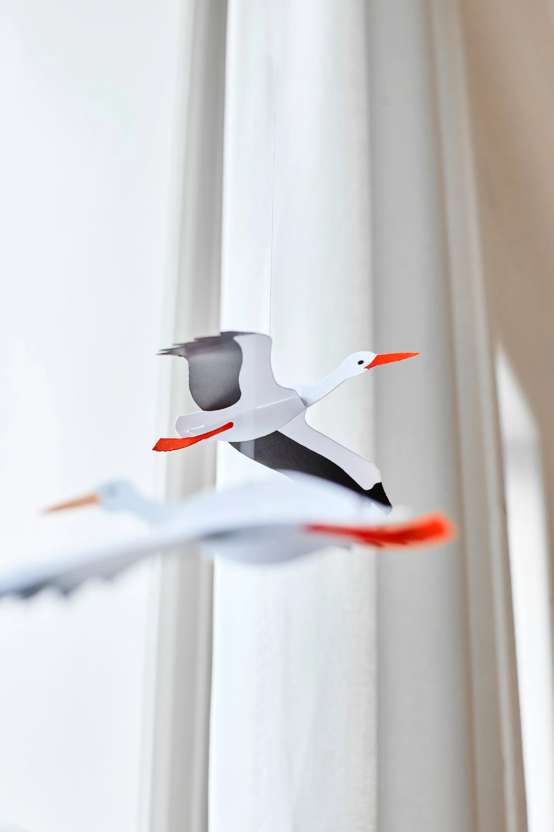 Lucky storks μόμπιλε, πολύχρωμο Flensted Mobiles