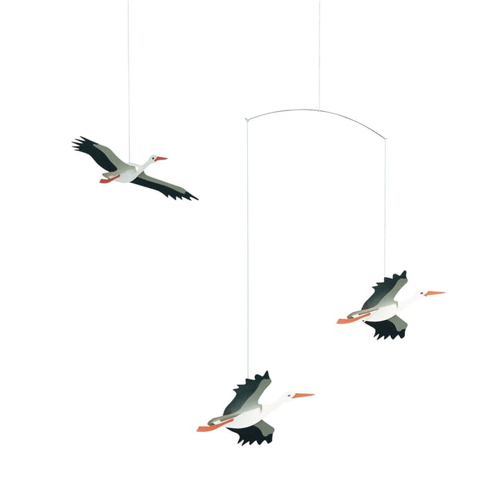 Lucky storks μόμπιλε - πολύχρωμο - Flensted Mobiles