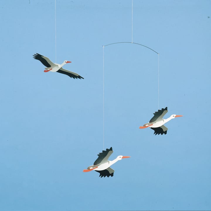 Lucky storks μόμπιλε - πολύχρωμο - Flensted Mobiles