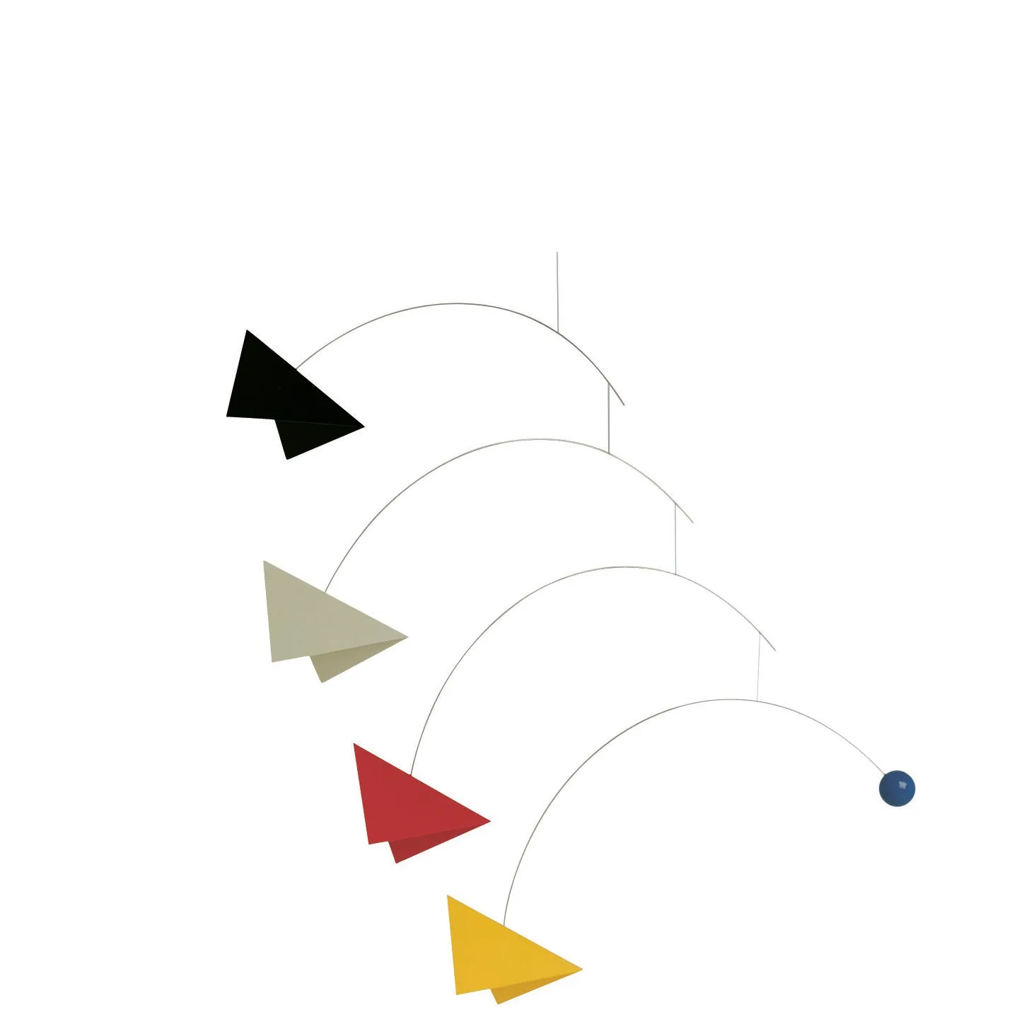 Mirage μόμπιλε, πολύχρωμο Flensted Mobiles