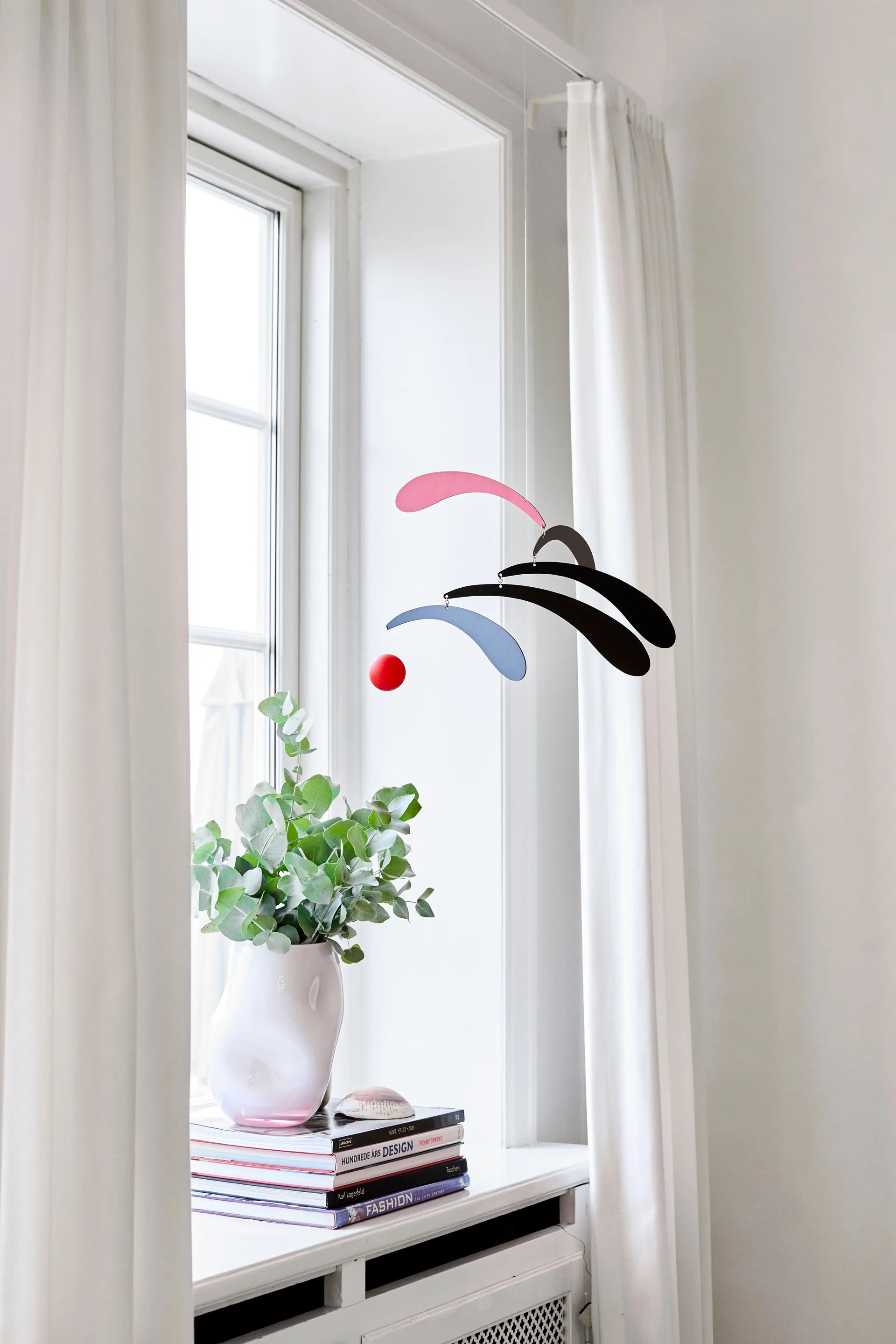 The Flowing Rythm μόμπιλε, κόκκινο Flensted Mobiles