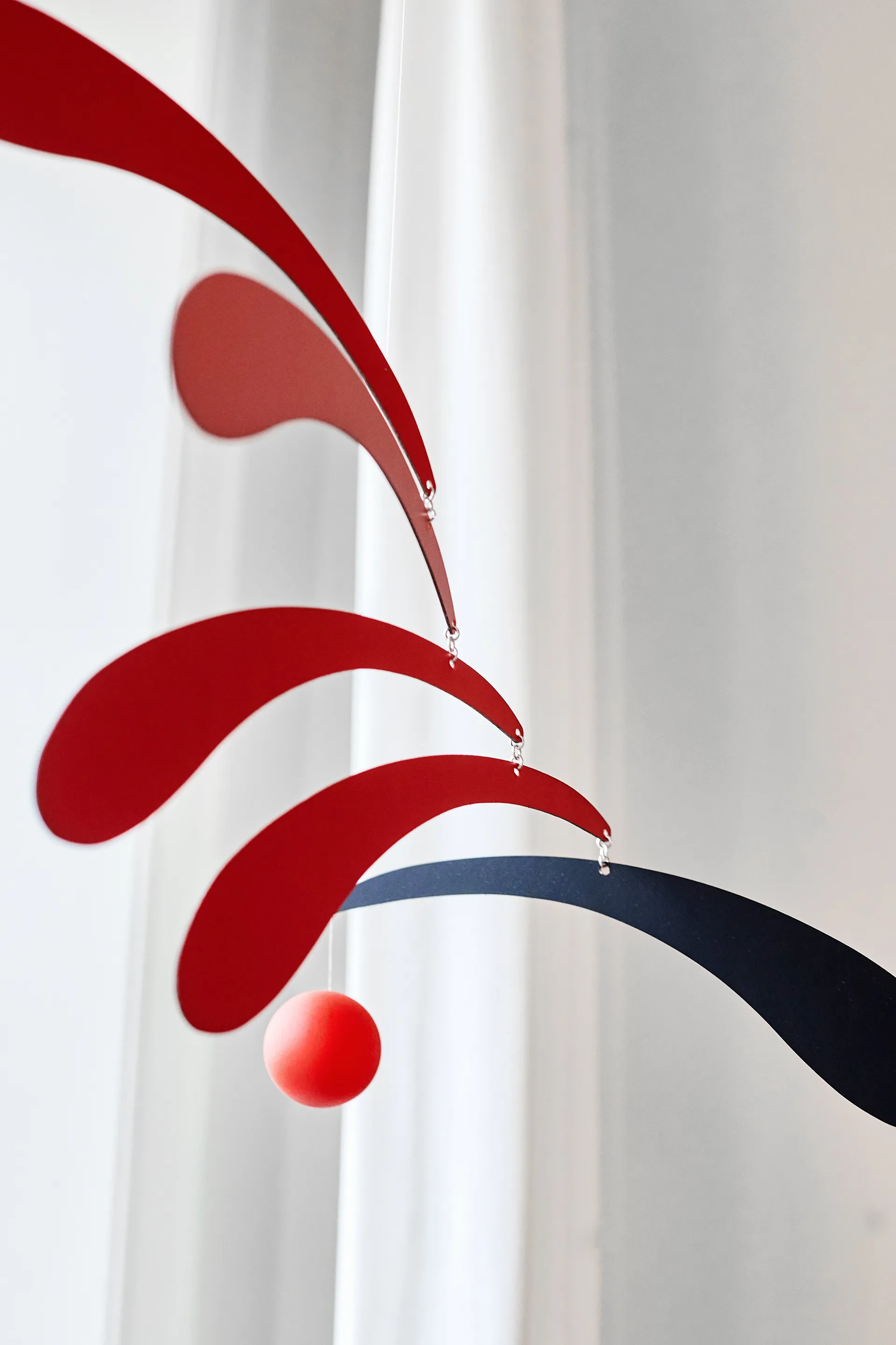 The Flowing Rythm μόμπιλε, κόκκινο Flensted Mobiles