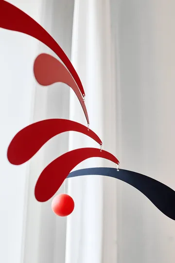 The Flowing Rythm μόμπιλε - κόκκινο - Flensted Mobiles