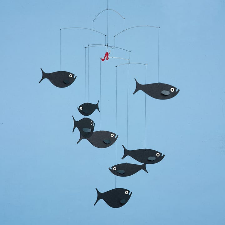Διακοσμητικά ψάρια, μαύρο Flensted Mobiles