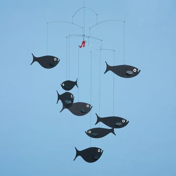 Διακοσμητικά ψάρια - μαύρο - Flensted Mobiles