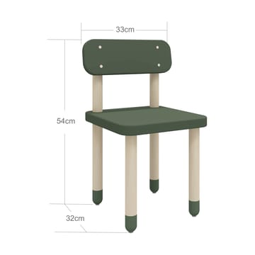 Καρέκλα Dots - Green - FLEXA