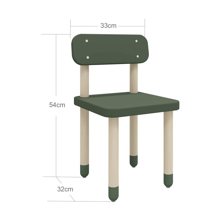 Καρέκλα Dots, Green FLEXA