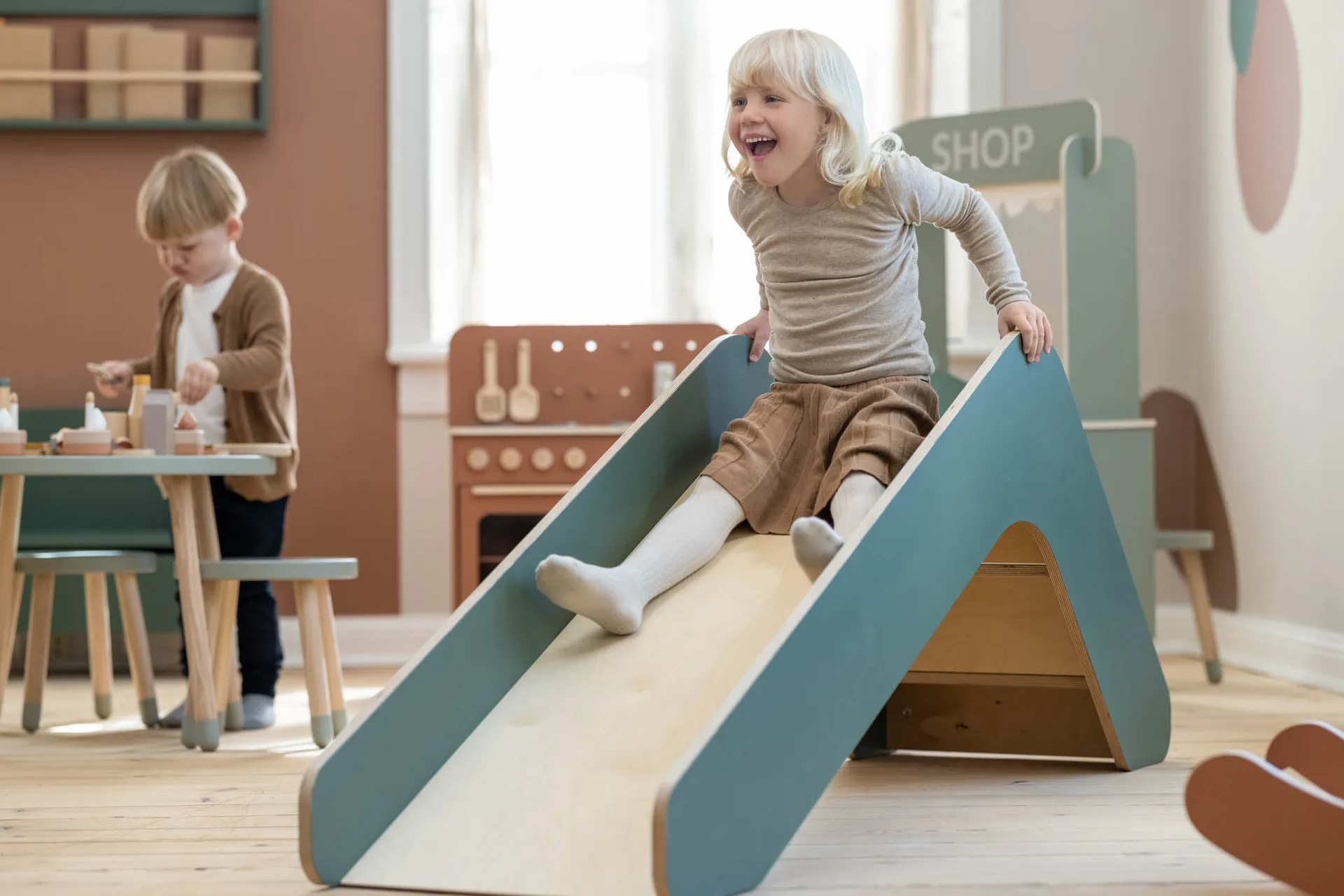 Play τσουλήθρα, Green FLEXA