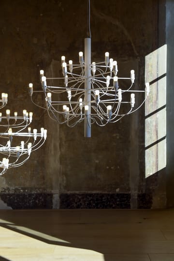 2097 Sarfatti πολυέλαιος LED - Chrome 30 λαμπτήρες - Flos