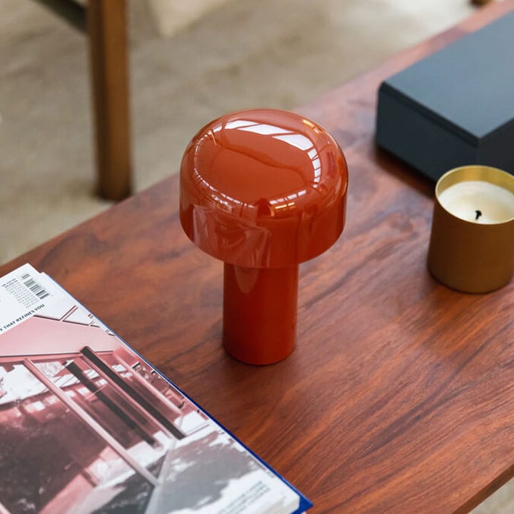 Bellhop φορητό επιτραπέζιο φωτιστικό, Brick red Flos