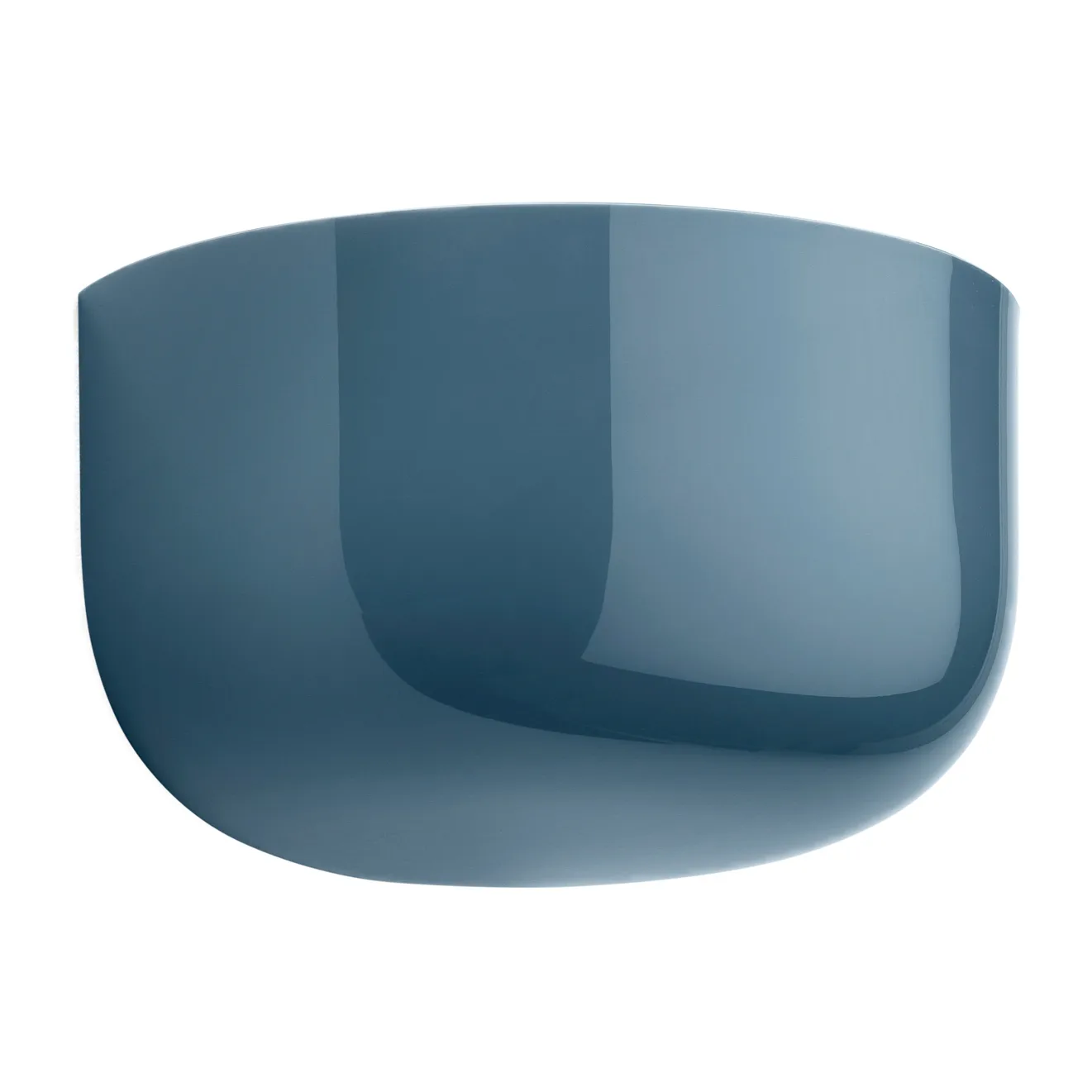 Bellhop Wall Up φωτιστικό τοίχου, Grey blue Flos