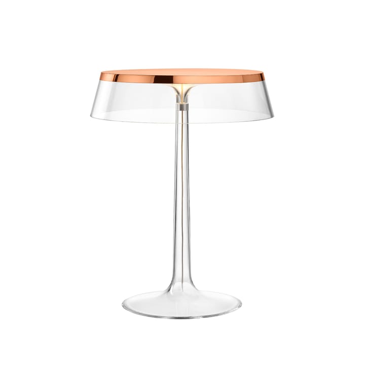 Bon Jour T επιτραπέζιο φωτιστικό - Copper-transparent καπέλο - Flos