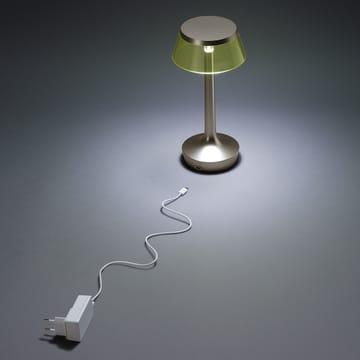 Bon Jour Unplugged επιτραπέζιο φωτιστικό - Chrome-fabric - Flos