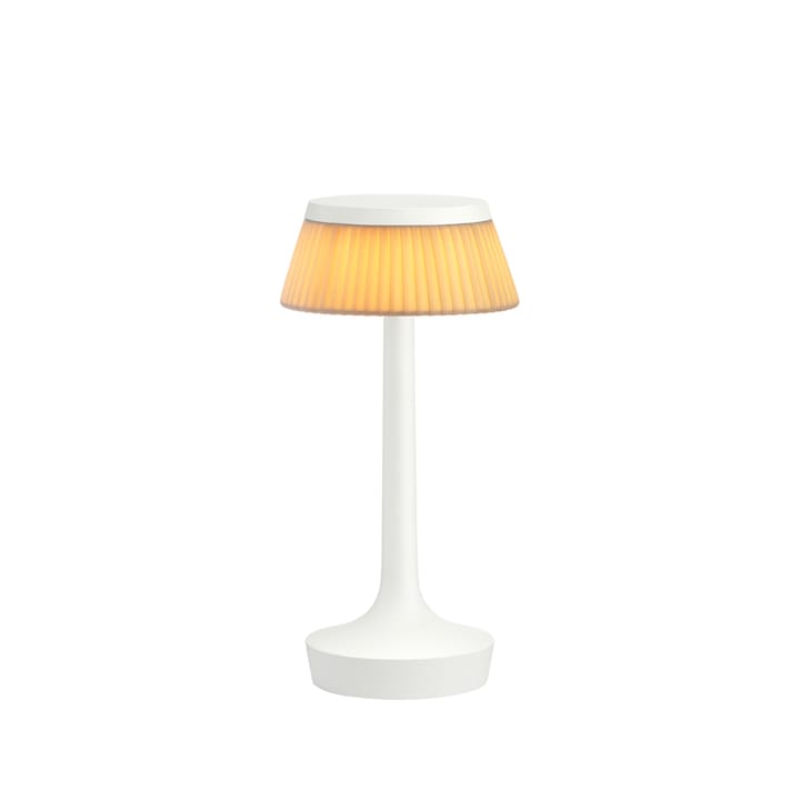 Bon Jour Unplugged επιτραπέζιο φωτιστικό - White-fabric - Flos