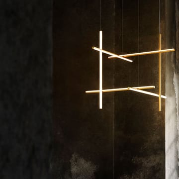 Coordinates S1 κρεμαστό φωτιστικό - αλουμίνιο - Flos