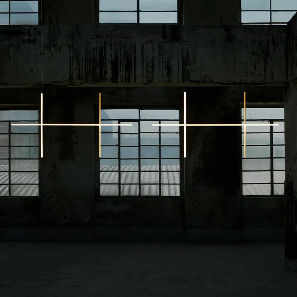 Coordinates S2 κρεμαστό φωτιστικό, αλουμίνιο Flos