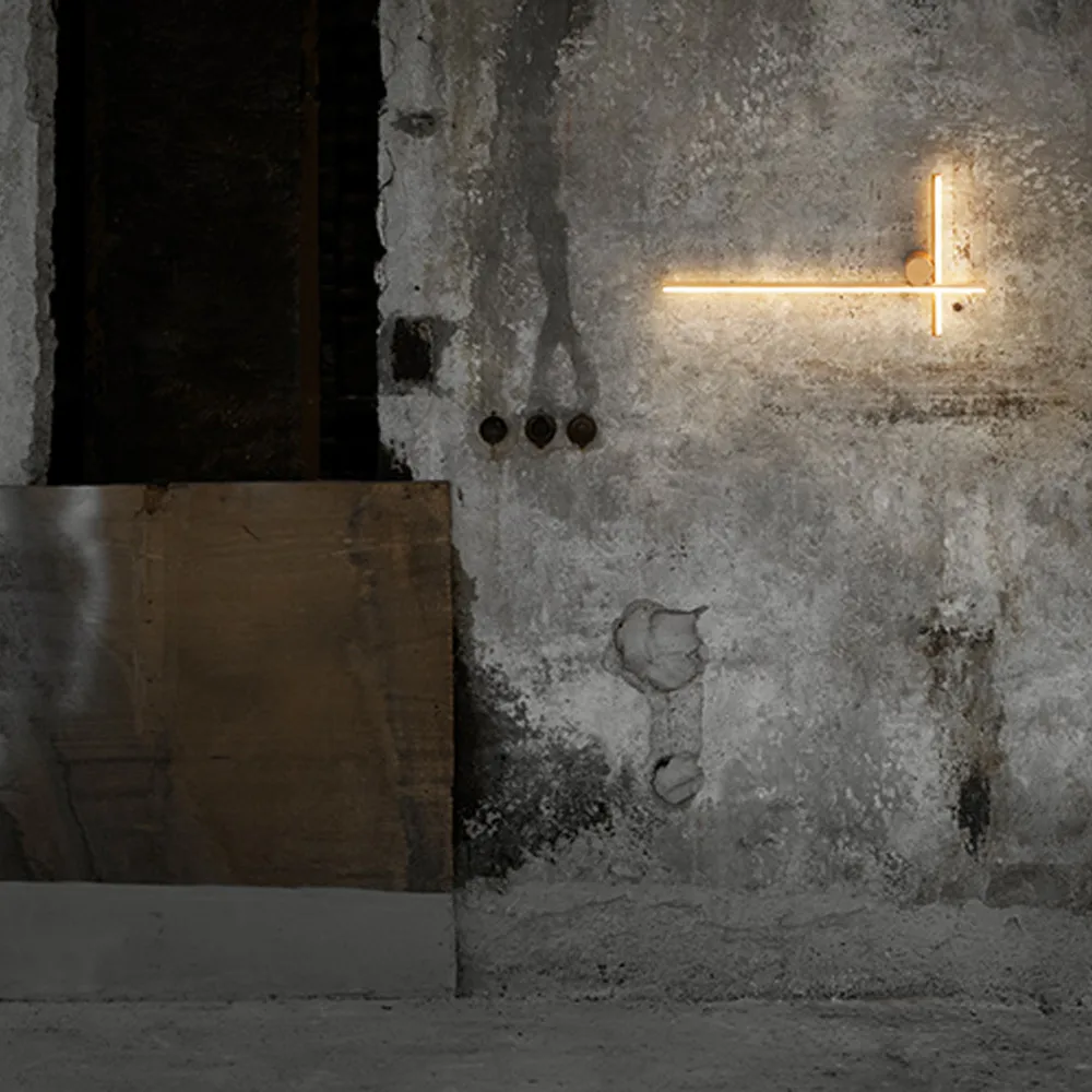 Coordinates W2 φωτιστικό τοίχου, Ορείχαλκος Flos