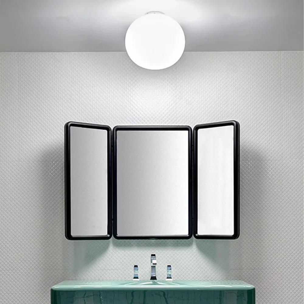 Glo-ball C/W Zero απλίκα τοίχου και οροφής, Λευκό οπαλίνα γυαλί Flos