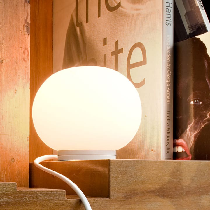 Glo-Ball Mini T επιτραπέζιο φωτιστικό, Λευκό οπαλίνα γυαλί Flos