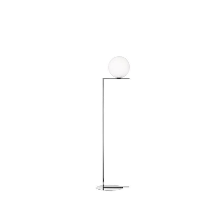 IC lights F1 φωτιστικό δαπέδου - Χρώμιο-opal - Flos