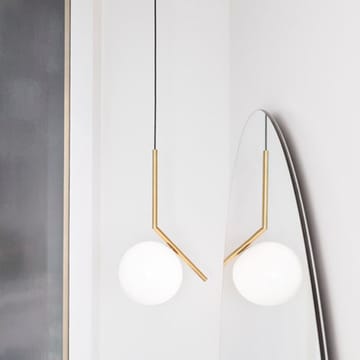 IC lights S2 κρεμαστό φωτιστικό - Χρώμιο-opal - Flos