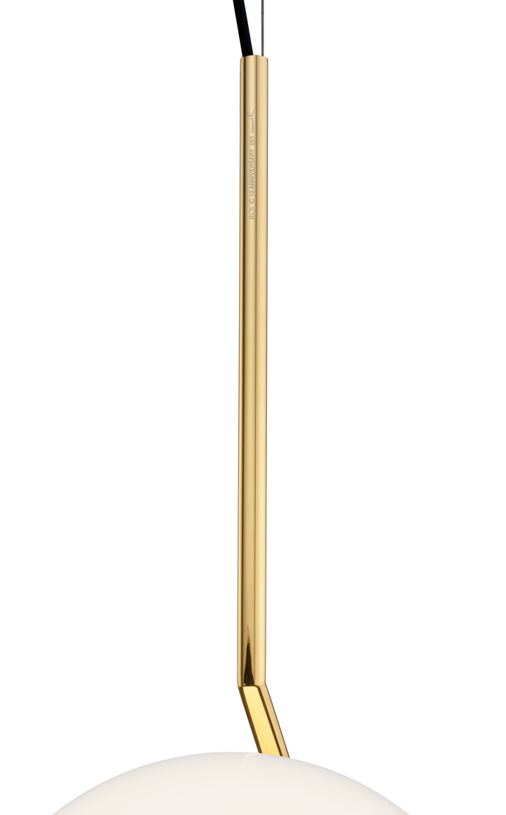 IC Lights S3 κρεμαστό φωτιστικό 102,8 cm, Gold Flos