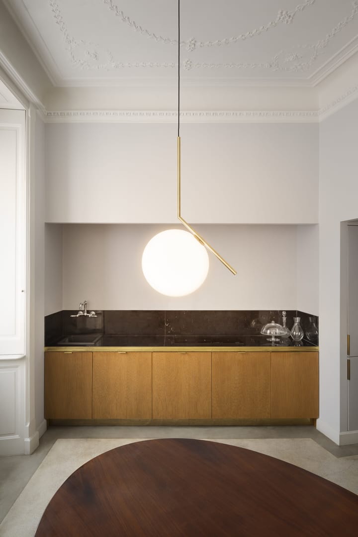 IC S2 κρεμαστό φωτιστικό 70 cm, Gold Flos