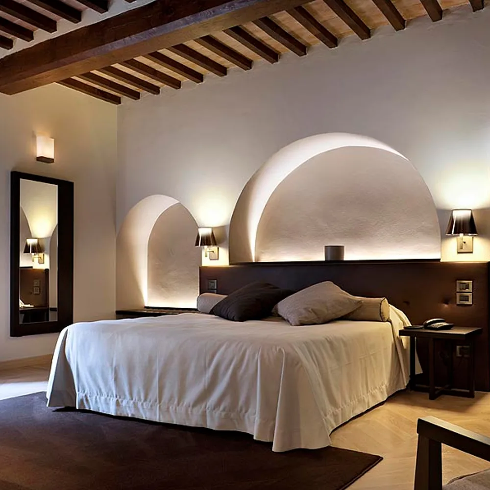 KTribe W φωτιστικό τοίχου, Αλουμίνιο-υφασμάτινο αμπαζούρ Flos