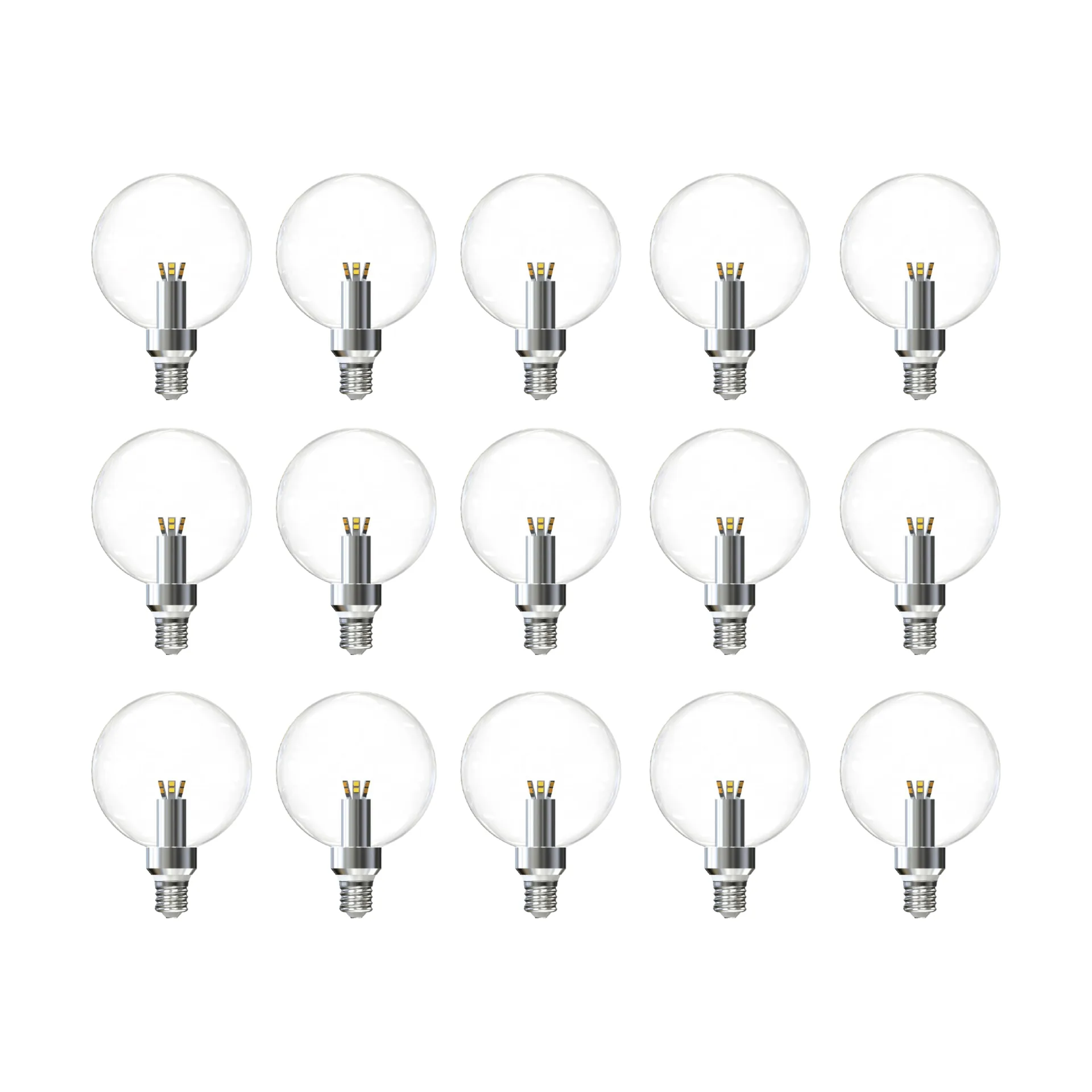 LED global retrofit dimbar φωτεινή πηγή E27 συσκευασία 15 τεμαχίων
, 2500K 170lm 3W Flos