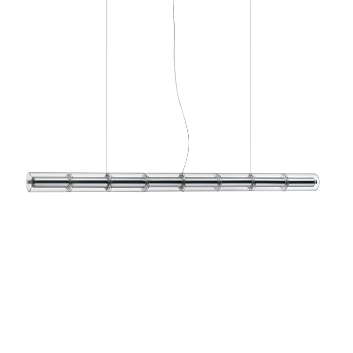 Luce Cilindrica S1 κρεμαστό φωτιστικό 165,6 cm, Glass Flos