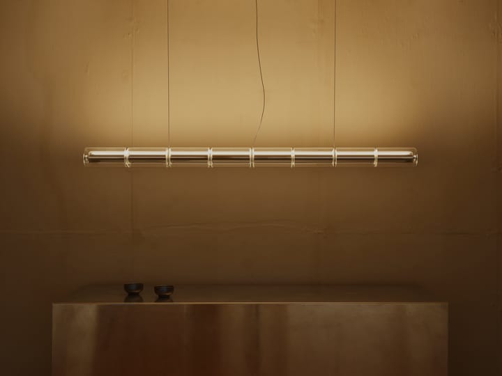 Luce Cilindrica S1 κρεμαστό φωτιστικό 165,6 cm, Glass Flos