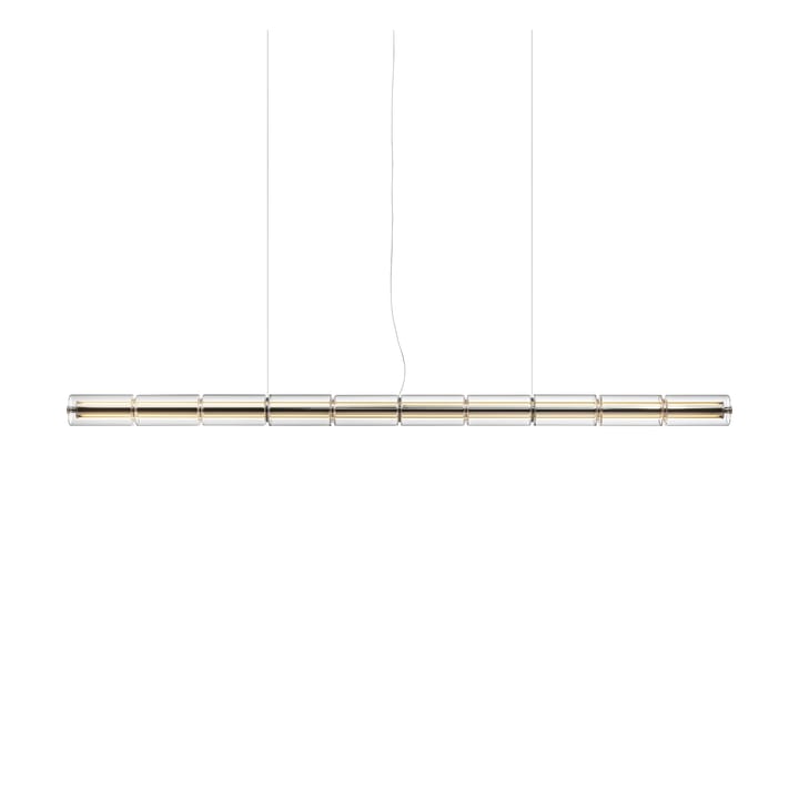 Luce Cilindrica S2 κρεμαστό φωτιστικό 207,2 cm, Glass Flos