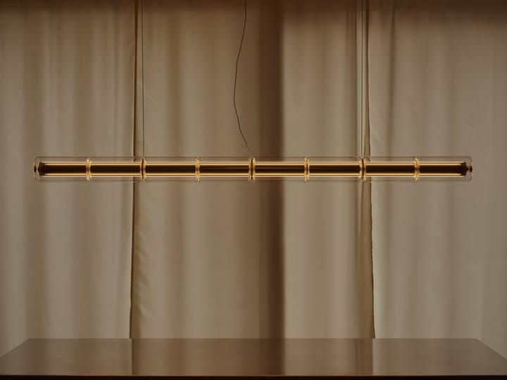 Luce Cilindrica S2 κρεμαστό φωτιστικό 207,2 cm, Glass Flos