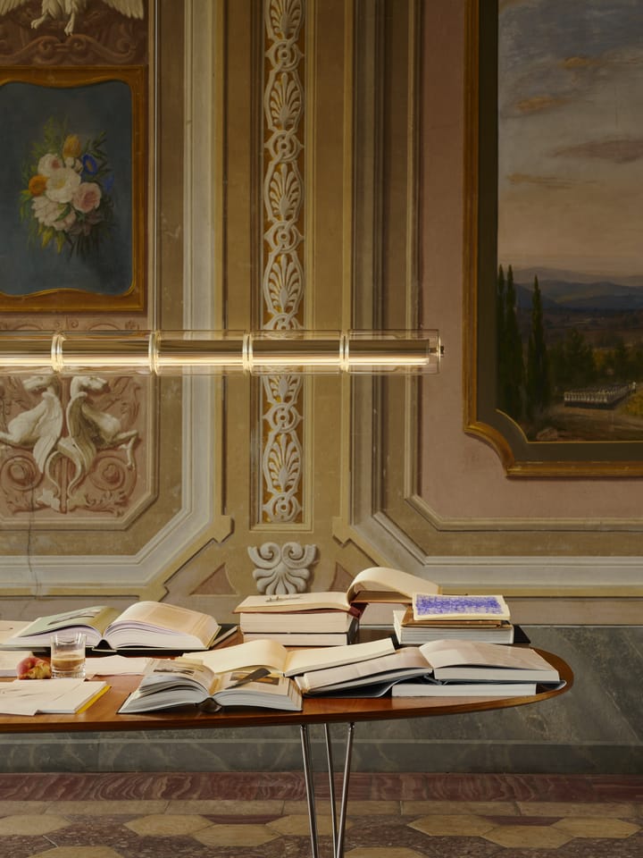 Luce Cilindrica S3 κρεμαστό φωτιστικό 248,8 cm, Glass Flos