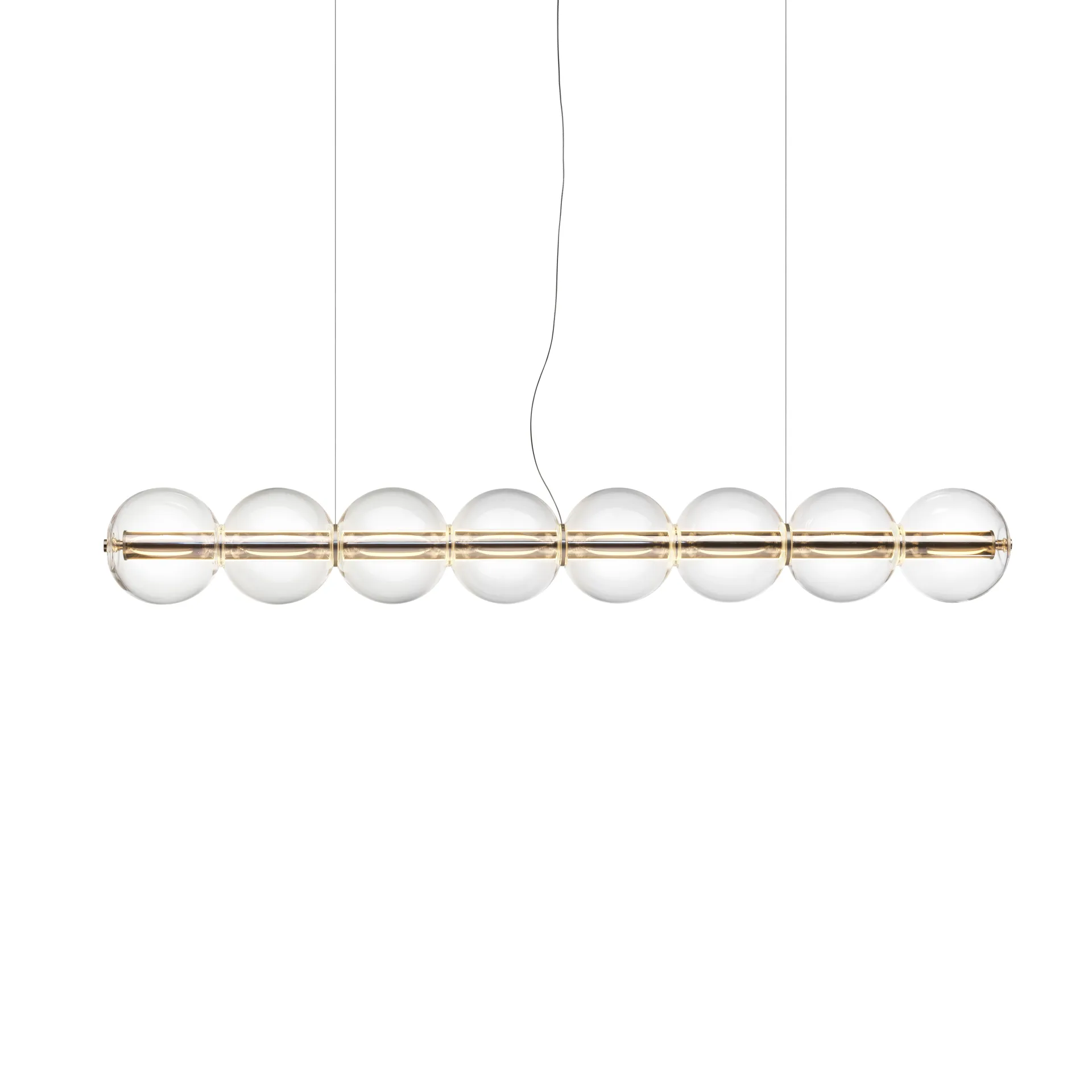 Luce Sferica S1 κρεμαστό φωτιστικό 165,6 cm, Glass Flos